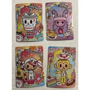 Tokidoki Wonder Voyage (2025 KAYOU) TD-SR-004, 014, 015, 023 Lot of 4 Super Rare